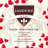 Valentines Day Jaspers Tea Rooms